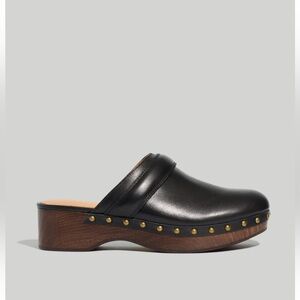 Madewell The Cecily Clog in Oiled Leather Size 6.5